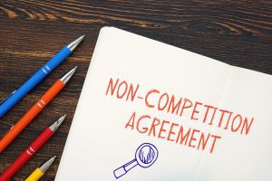 Financial concept about Non-Competition Agreement with inscription on the piece of paper.