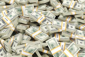 pile of cash